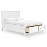 Fortman White Panel Storage Bedroom Set from Ashley Furniture - Luna Furniture