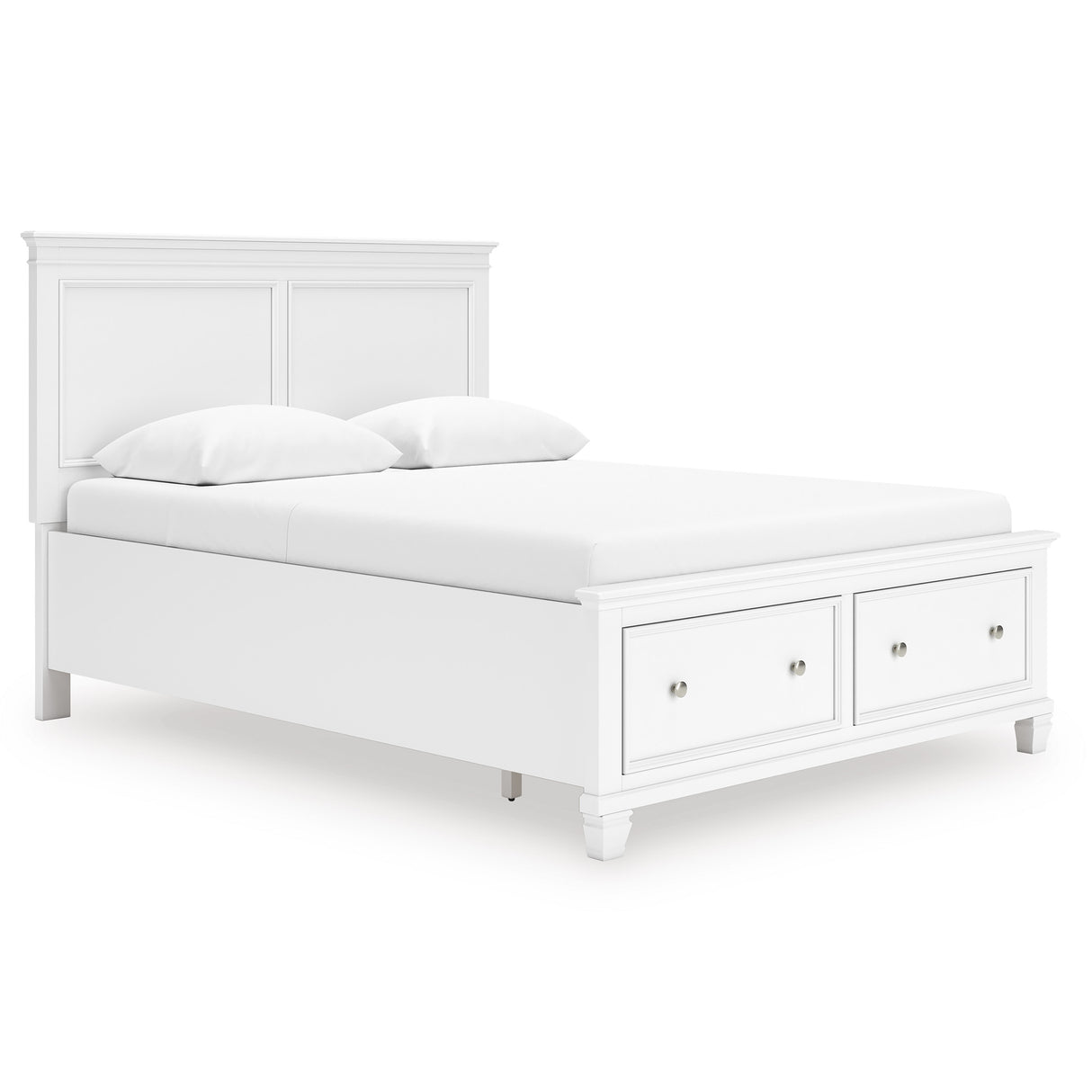 Fortman White Panel Storage Bedroom Set from Ashley Furniture - Luna Furniture