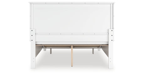 Fortman White Queen Panel Storage Bed from Ashley - Luna Furniture