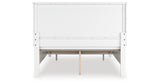 Fortman Queen Panel Storage Bed with Dresser and Chest in White from Ashley Furniture - Luna Furniture