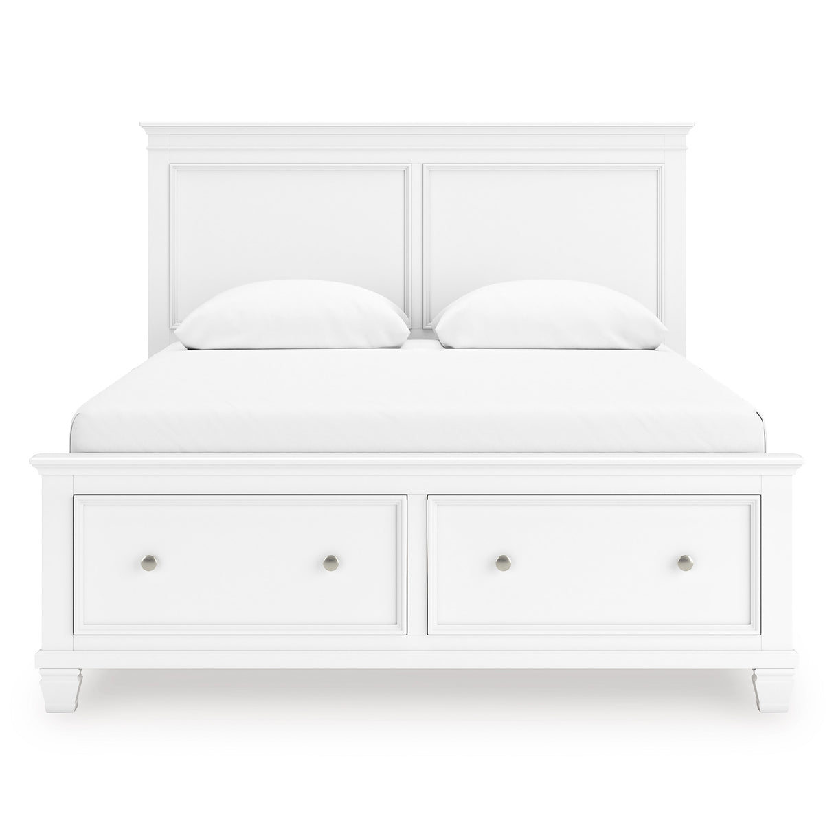 Fortman White Panel Storage Bedroom Set from Ashley Furniture - Luna Furniture