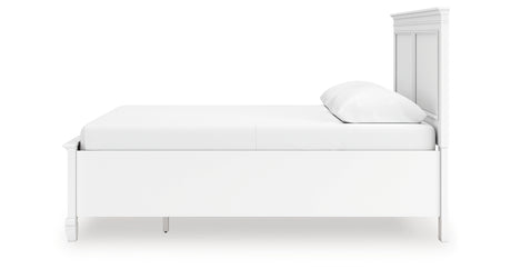 Fortman White Queen Panel Storage Bed from Ashley - Luna Furniture