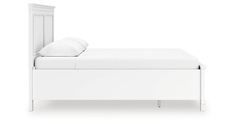 Fortman White Queen Panel Storage Bed from Ashley - Luna Furniture
