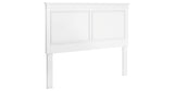 Fortman White Queen Panel Headboard from Ashley - Luna Furniture