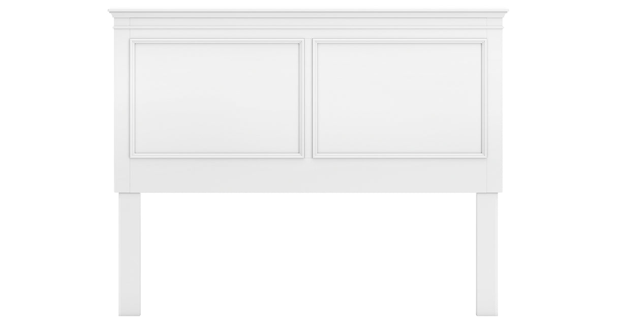 Fortman White Queen Panel Headboard from Ashley - Luna Furniture