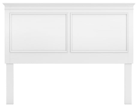 Fortman White Queen Panel Headboard from Ashley - Luna Furniture