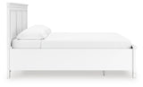 Fortman White California King Panel Storage Bed from Ashley - Luna Furniture