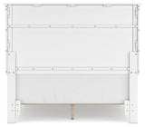 Fortman White Full Panel Bed from Ashley Furniture - Luna Furniture