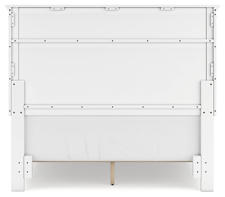 Fortman White Full Panel Bed from Ashley Furniture - Luna Furniture