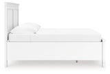 Fortman White Full Panel Storage Bed from Ashley Furniture - Luna Furniture