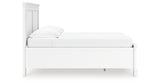 Fortman Full Panel Storage Bed with Dresser and Chest in White from Ashley - Luna Furniture