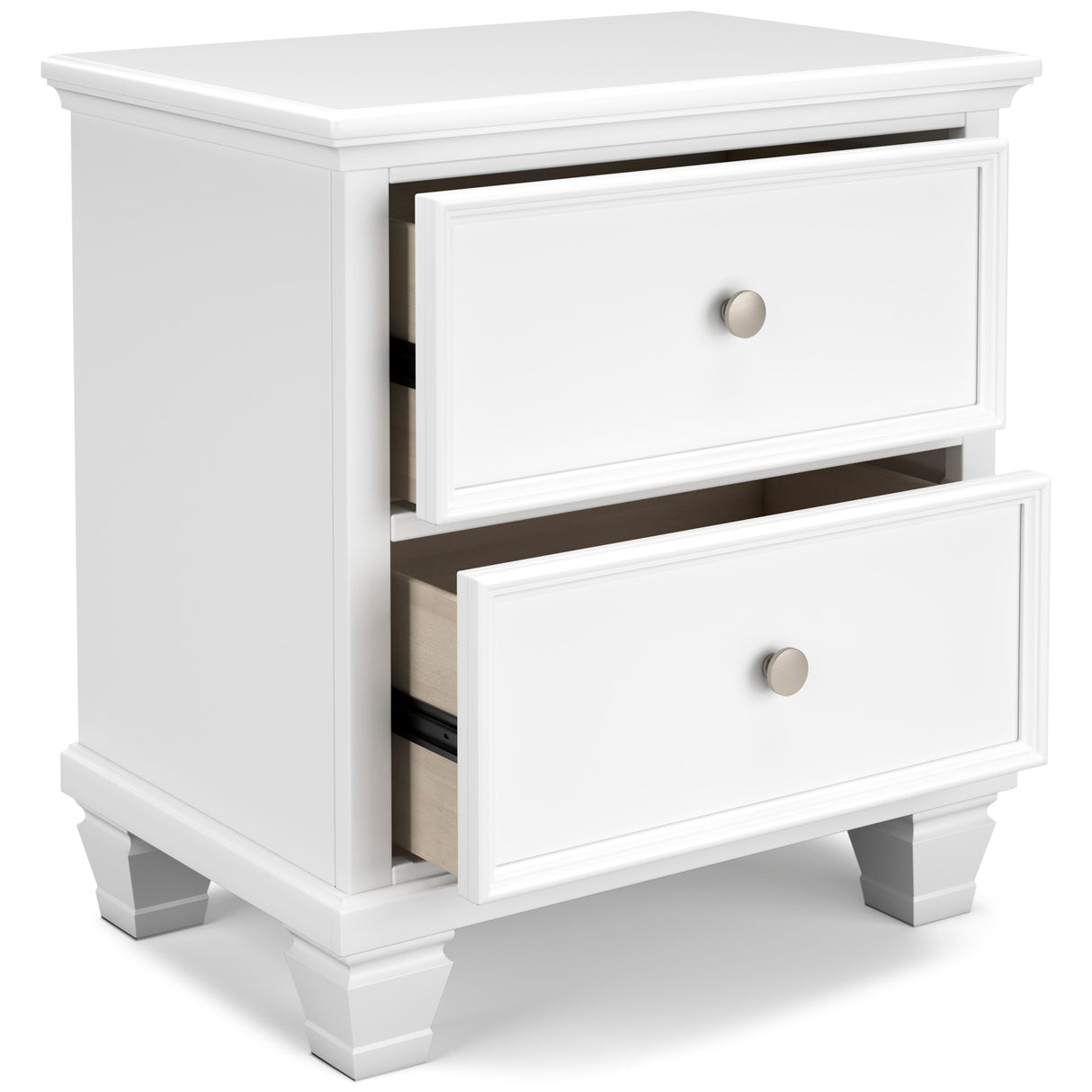 Fortman White Panel Storage Bedroom Set from Ashley - Luna Furniture