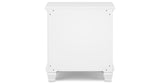 Fortman White King Panel Bed, Dresser, Mirror and Nightstand from Ashley - Luna Furniture