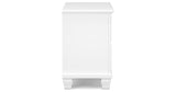 Fortman White Nightstand from Ashley - Luna Furniture