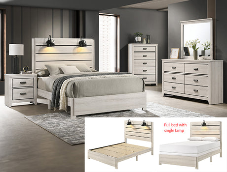 Carter White Chest from Crown Mark - Luna Furniture