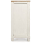 Shaybrock King Panel Bed with Dresser and 2 Nightstands in Antique White from Ashley - Luna Furniture