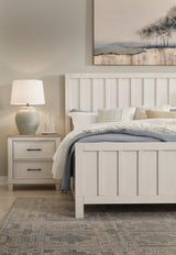 Shaybrock Antique White/Brown Panel Bedroom Set from Ashley - Luna Furniture