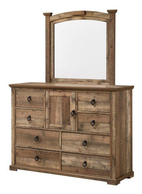 Ella-Mae Natural Bedroom Set from Crown Mark - Luna Furniture
