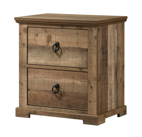 Ella-Mae Natural Nightstand from Crown Mark - Luna Furniture