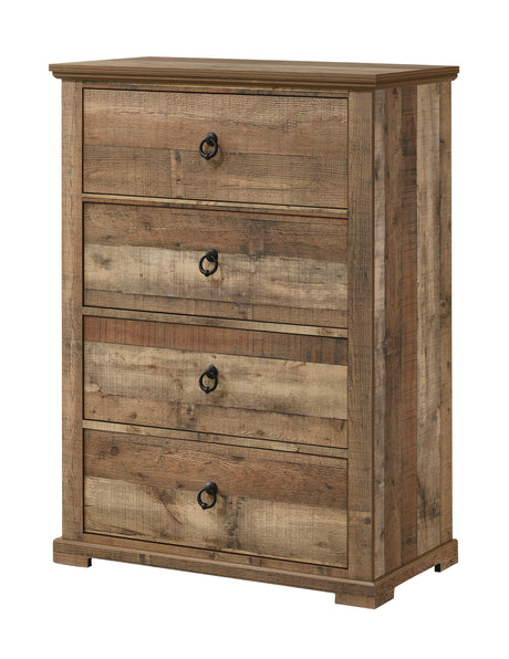 Ella-Mae Natural Chest from Crown Mark - Luna Furniture