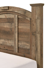 Ella-Mae Natural King Bed from Crown Mark - Luna Furniture