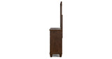 Danabrin King Panel Storage Bed with Mirrored Dresser and Nightstand in Brown from Ashley - Luna Furniture