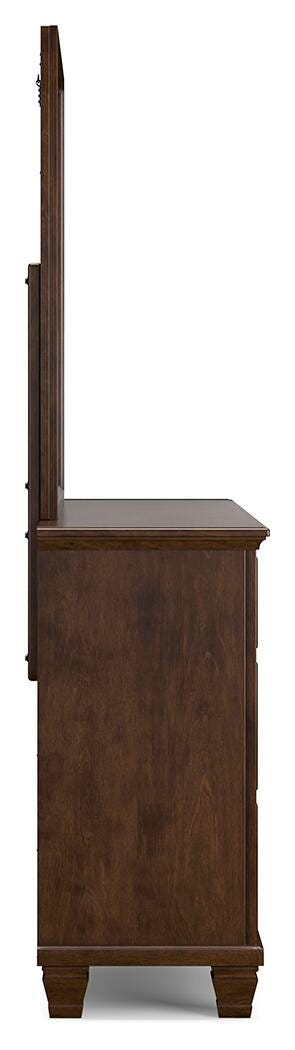 Danabrin Brown Dresser and Mirror from Ashley - Luna Furniture