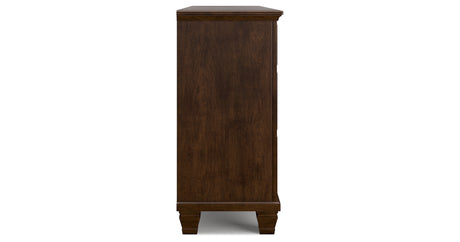 Danabrin California King Panel Storage Bed with Dresser and Chest in Brown from Ashley Furniture - Luna Furniture