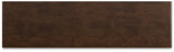 Danabrin Brown Cherry Wood Twin Panel Bed, Dresser and Nightstand from Ashley Furniture - Luna Furniture