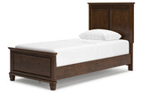 Danabrin Brown Twin Panel Bed from Ashley - Luna Furniture