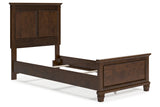 Danabrin Brown Twin Panel Bed from Ashley - Luna Furniture