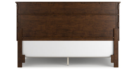Danabrin Brown California King Panel Bed from Ashley Furniture - Luna Furniture