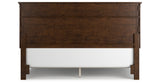 Danabrin California King Panel Bed with Mirrored Dresser and Nightstand in Brown from Ashley Furniture - Luna Furniture