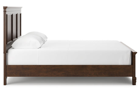 Danabrin Brown California King Panel Bed from Ashley - Luna Furniture