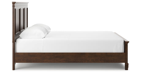 Danabrin Brown California King Panel Bed from Ashley Furniture - Luna Furniture