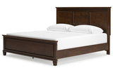 Danabrin Brown King Panel Bed from Ashley - Luna Furniture