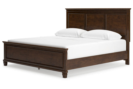 Danabrin Brown King Panel Bed from Ashley - Luna Furniture