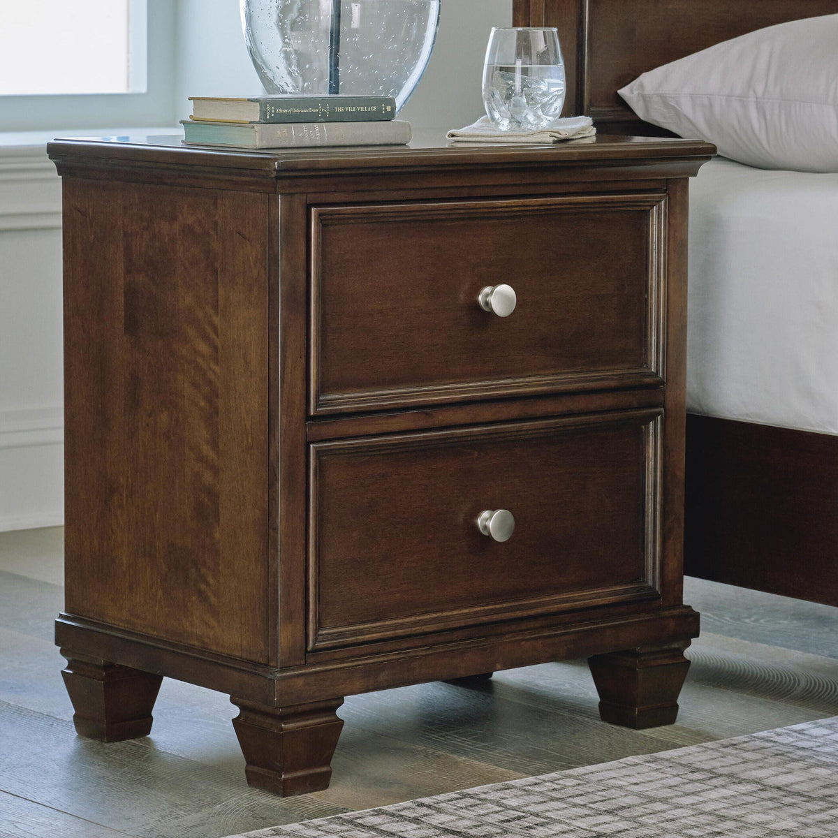 Danabrin Brown Nightstand from Ashley - Luna Furniture