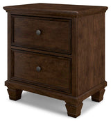 Danabrin Brown Nightstand from Ashley Furniture - Luna Furniture