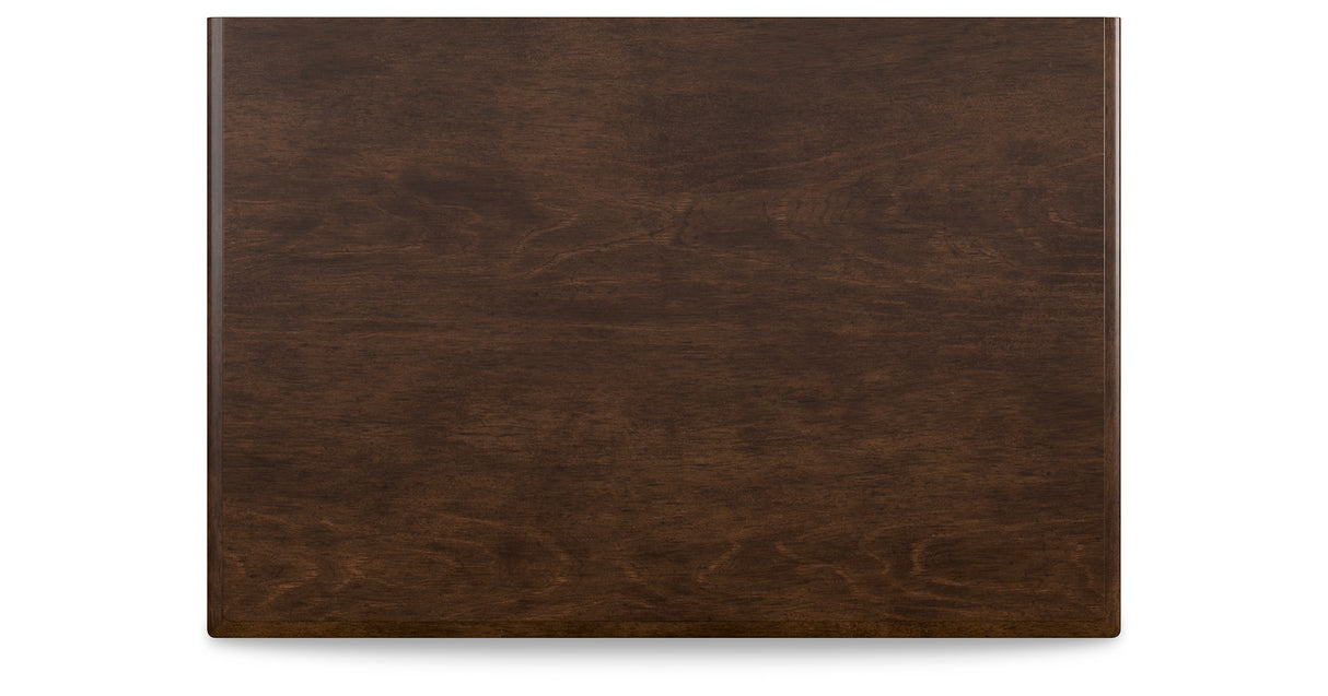 Danabrin King Panel Bed with Mirrored Dresser and Nightstand in Brown from Ashley - Luna Furniture