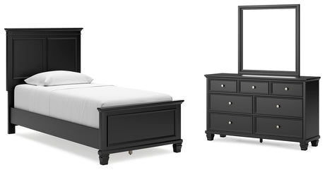 Lanolee Black Youth Panel Bedroom Set from Ashley - Luna Furniture