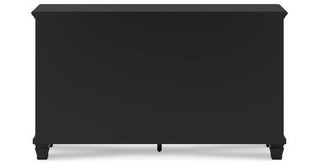 Lanolee Black Dresser from Ashley - Luna Furniture