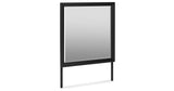 Lanolee Black Bedroom Mirror (Mirror Only) from Ashley Furniture - Luna Furniture