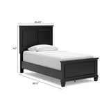 Lanolee Twin Panel Bed and Chest from Ashley - Luna Furniture
