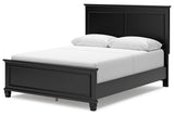 Lanolee Black Queen Panel Bed from Ashley - Luna Furniture