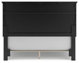Lanolee Black Queen Panel Bed from Ashley Furniture - Luna Furniture