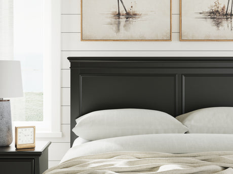 Lanolee Black Queen Panel Storage Bed from Ashley Furniture - Luna Furniture