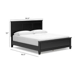 Lanolee California King Panel Bed, Dresser, Chest and 2 Nightstands from Ashley - Luna Furniture