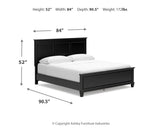Lanolee California King Panel Bed, Dresser, Chest and 2 Nightstands from Ashley Furniture - Luna Furniture