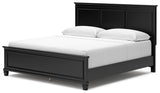 Lanolee Black King Panel Bed from Ashley Furniture - Luna Furniture